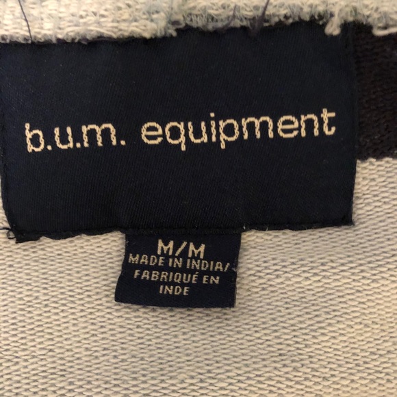 Vintage B.U.M. Equipment Hoodie Lifestyle Beach Lg - Picture 3 of 9
